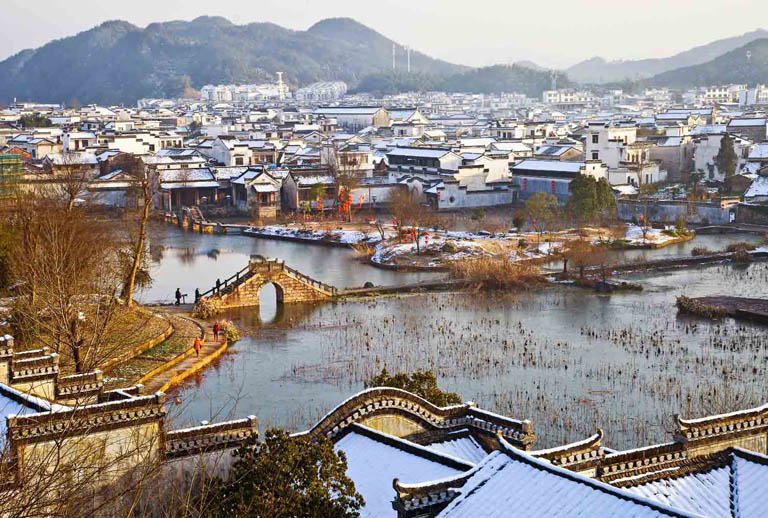 중국 황산 여행, 청칸촌