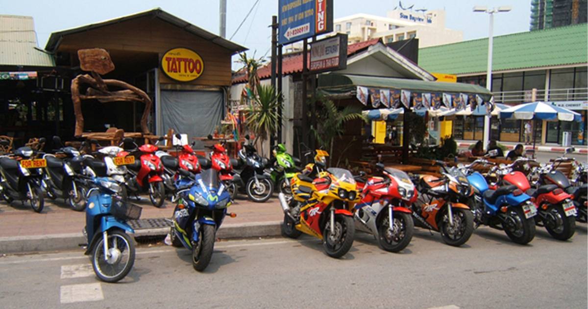 Motorbike Taxis in Phuket