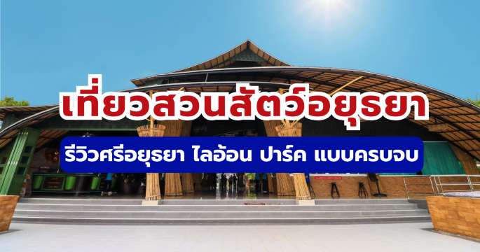 เที่ยวสวนสัตว์อยุธยา 2569 รีวิวศรีอยุธยา ไลอ้อน ปาร์ค แบบครบจบ | Trip.com