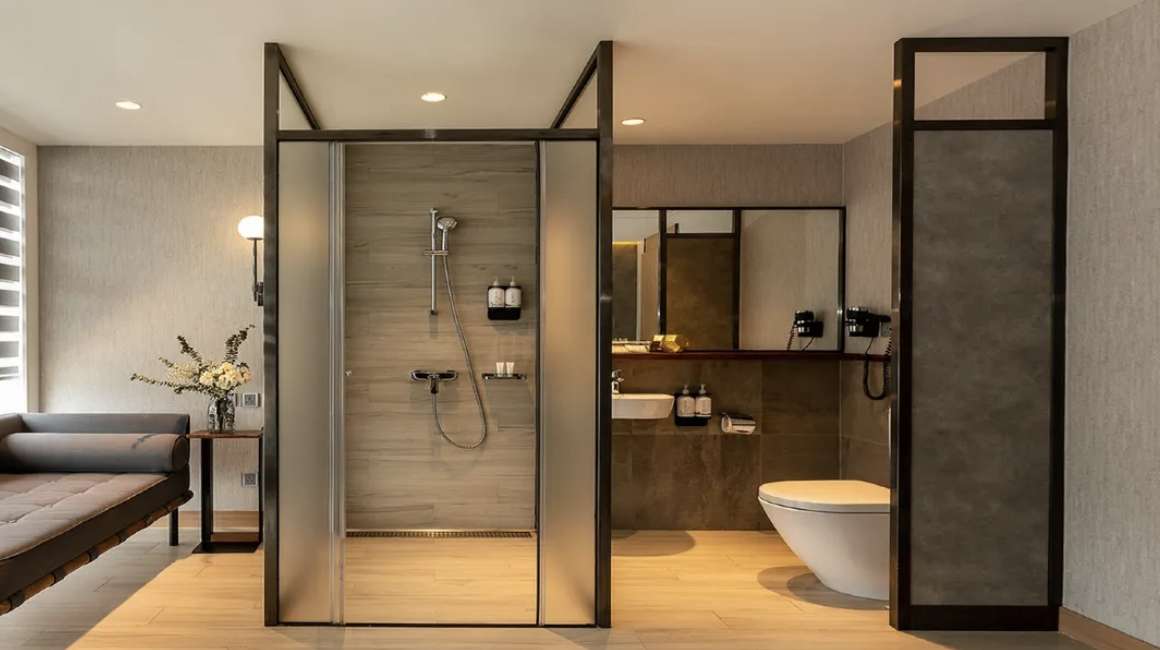 공항 라운지 샤워시설