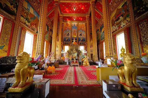 วัดพระศรีอารย์ – พระอุโบสถทองคำร้อยล้านแห่งโพธาราม