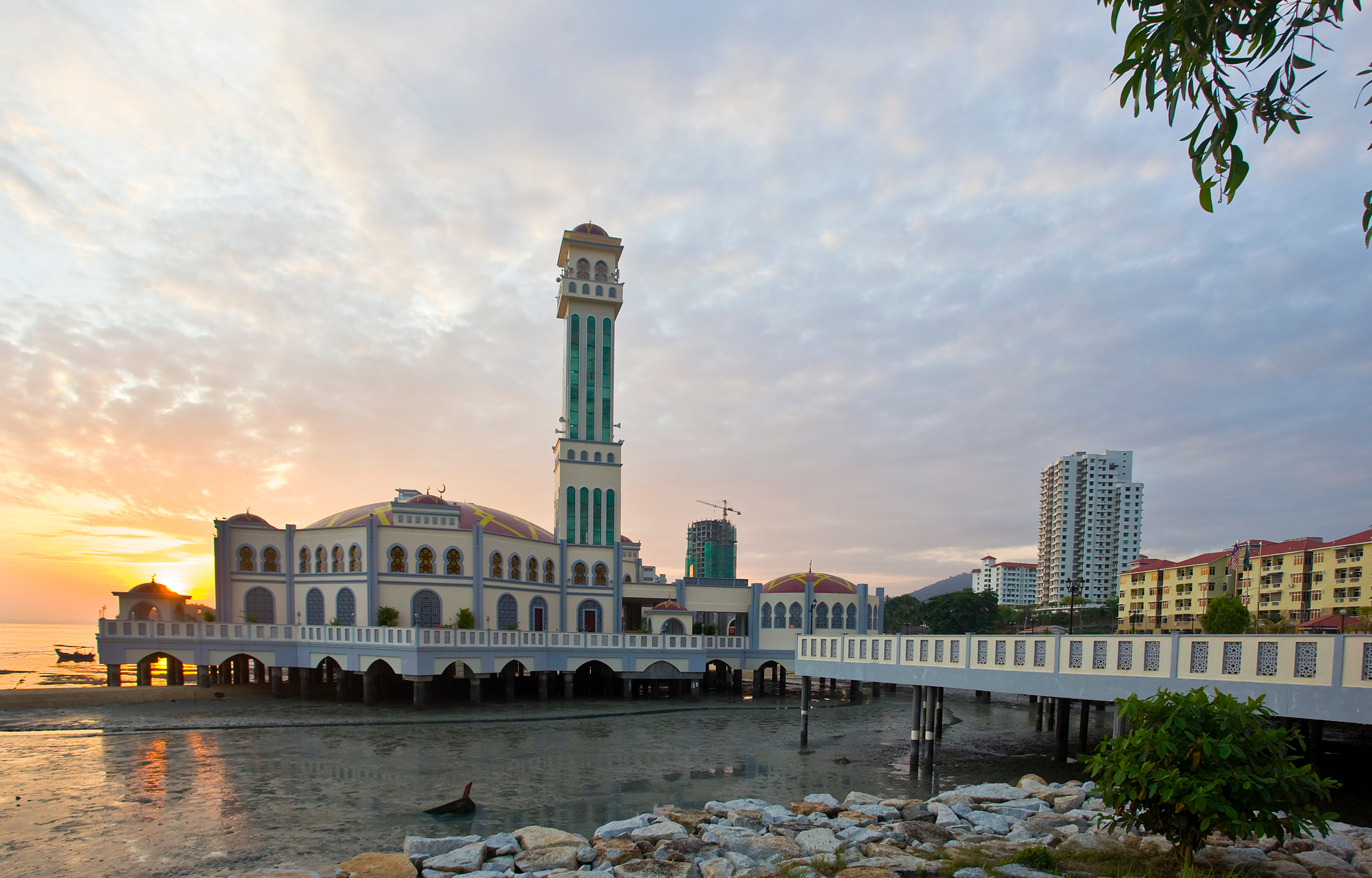 Penang floating mosque