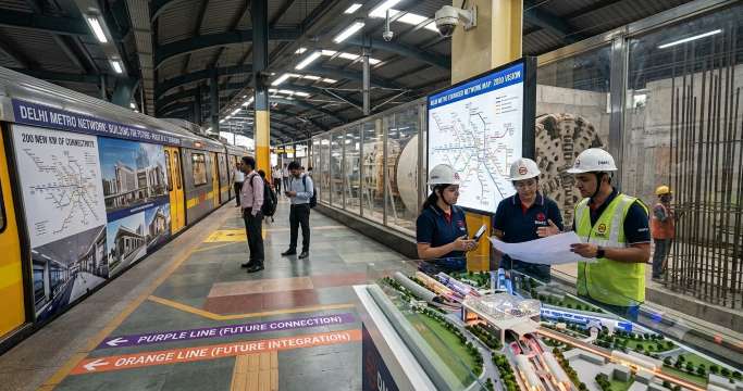 Delhi Metro Future Expansion