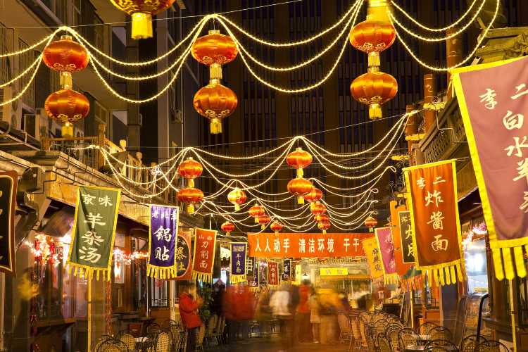 ช้อปปิ้งของฝากย่าน Wangfujing