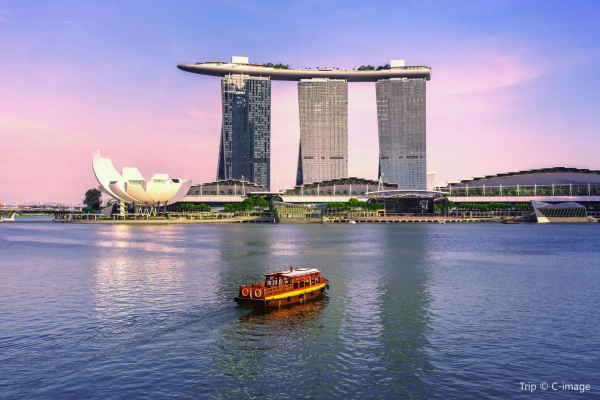 scene of the Marina Bay Sands