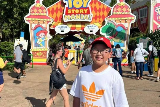 Toy Story Mania entrance in Toy Story Land at Disney's Hollywood Studios