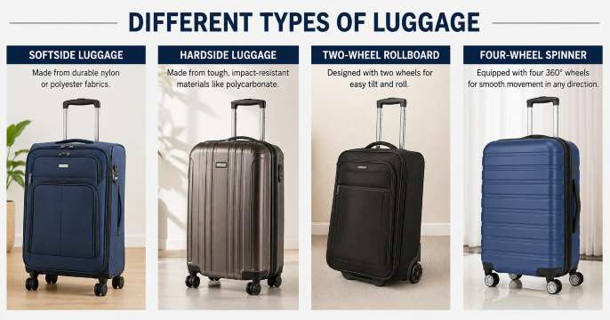 Choose the Right Suitcase for Your Trip