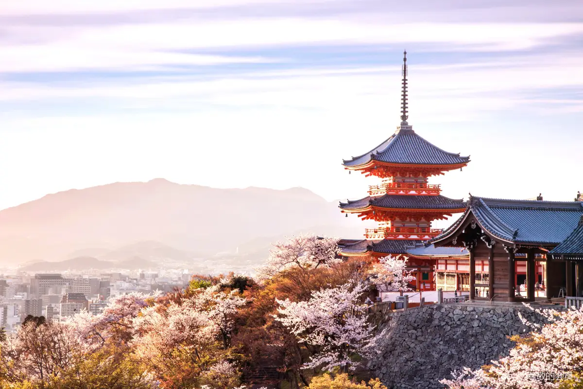View at Kiyomizu-dera Temple
