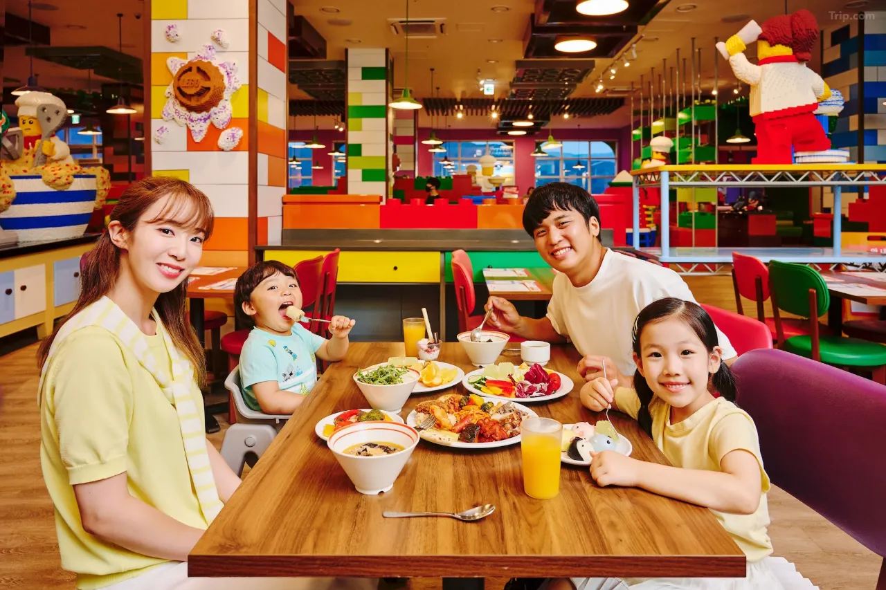  LEGO 主題裝飾餐廳