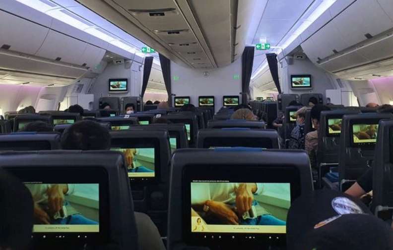 ที่นั่งบนเครื่องบิน