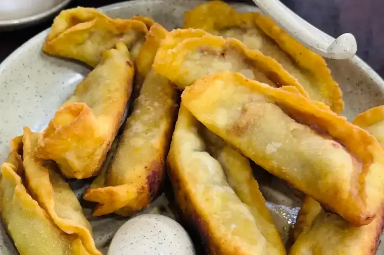 เกี๊ยวทอดเนื้อ