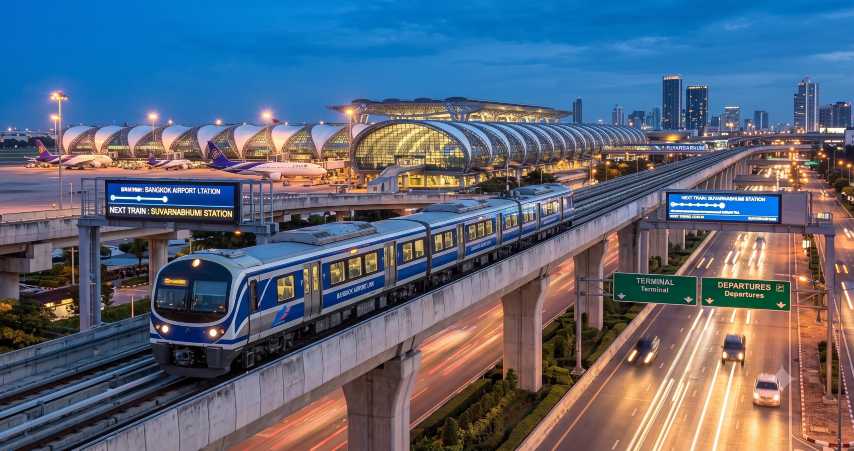 Bangkok Airport Rail Line