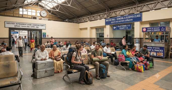 New Delhi Railway Station - Facilities and Amenities
