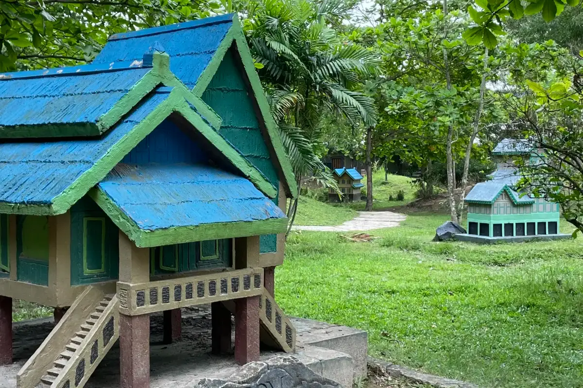 display at Miniature House Indonesia