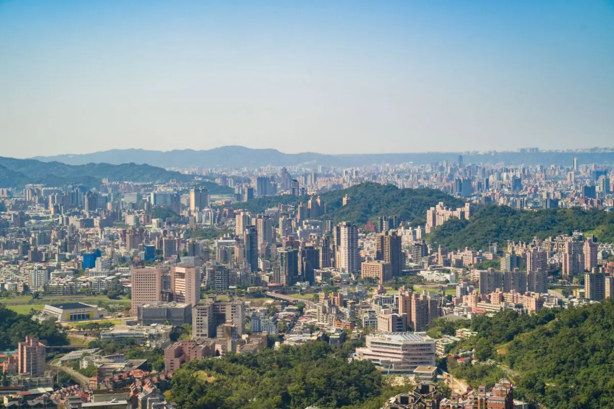 貓空纜車亮點# 1 俯瞰台北景致