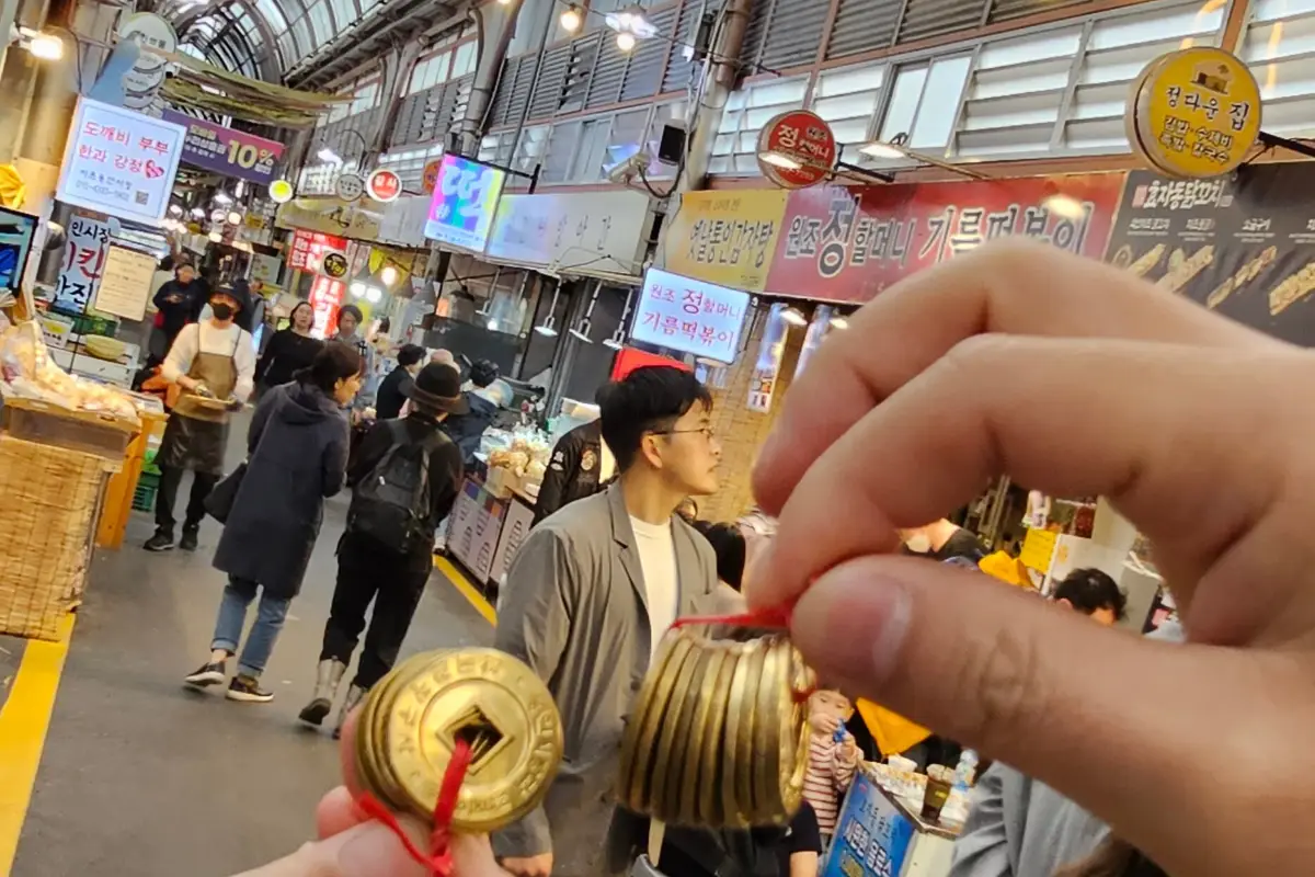 traditional yeopjeon coins
