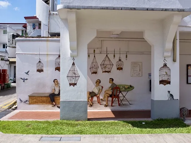 Street view at Tiong Bahru