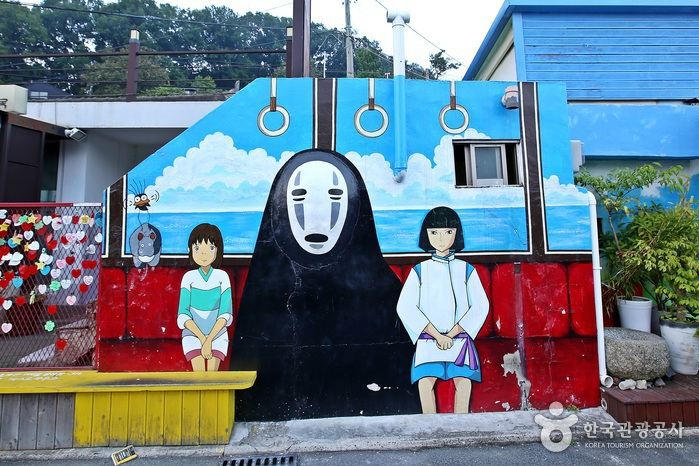 전주 여행 코스, 자만 벽화마을