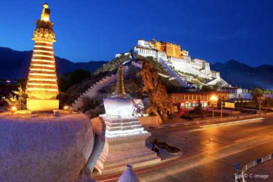 티벳 여행 포탈라궁