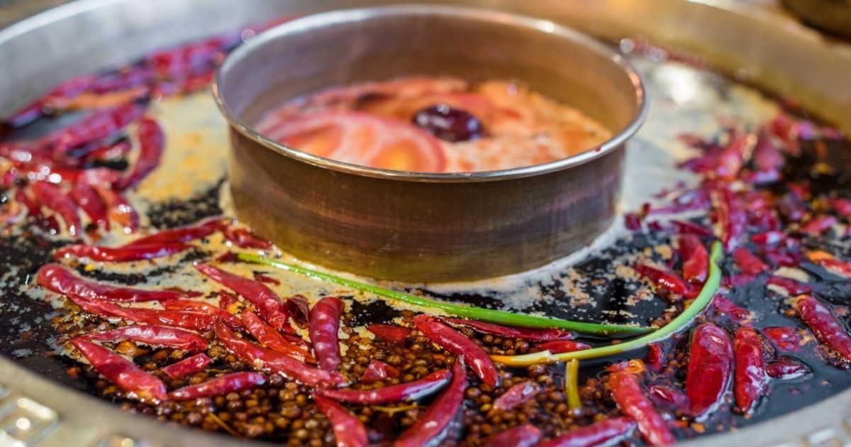  Hot Pot con pimienta de Sichuan