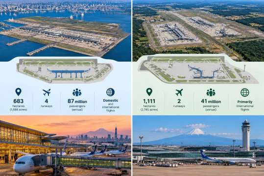 Narita vs Haneda Airport: Which Is Bigger?