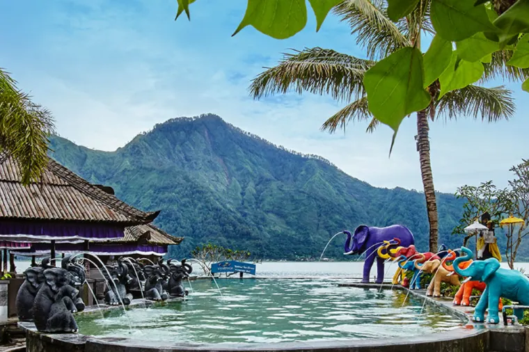 Indulging at Toya Devasya Hot Spring