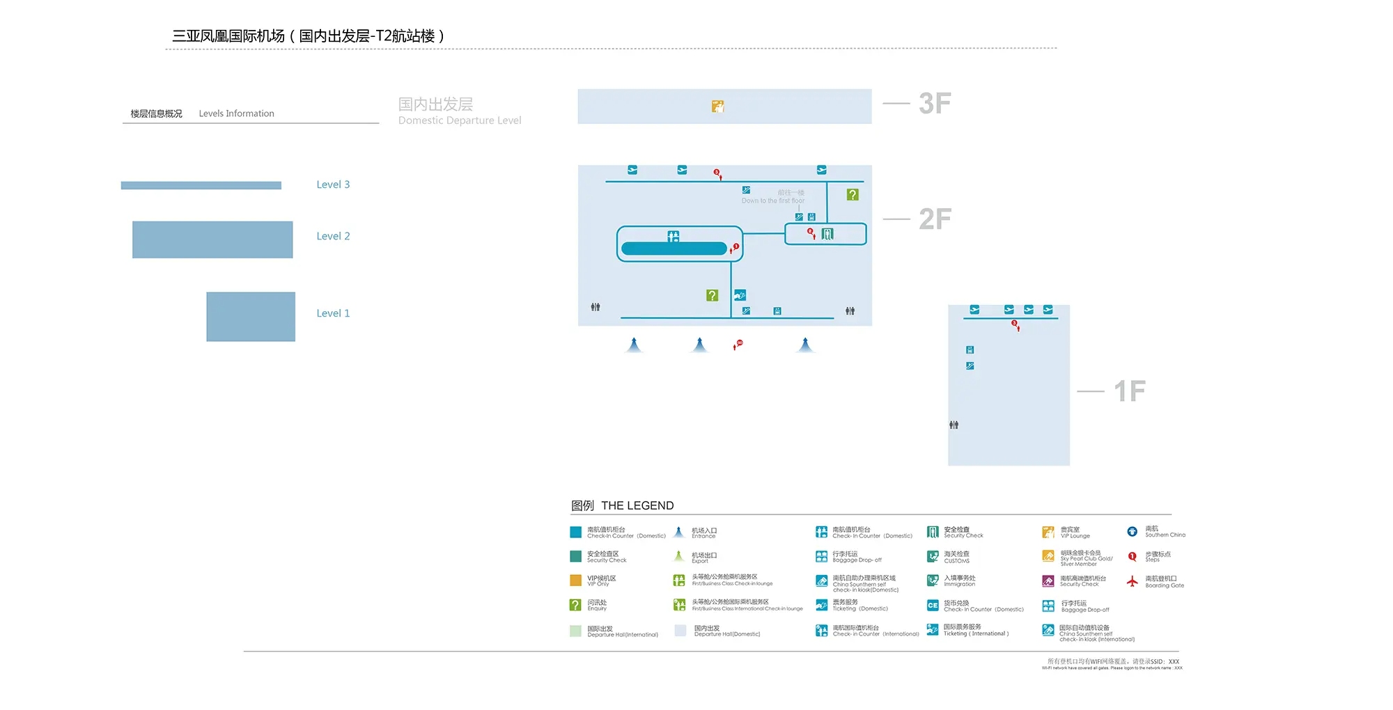 三亞機場平面圖