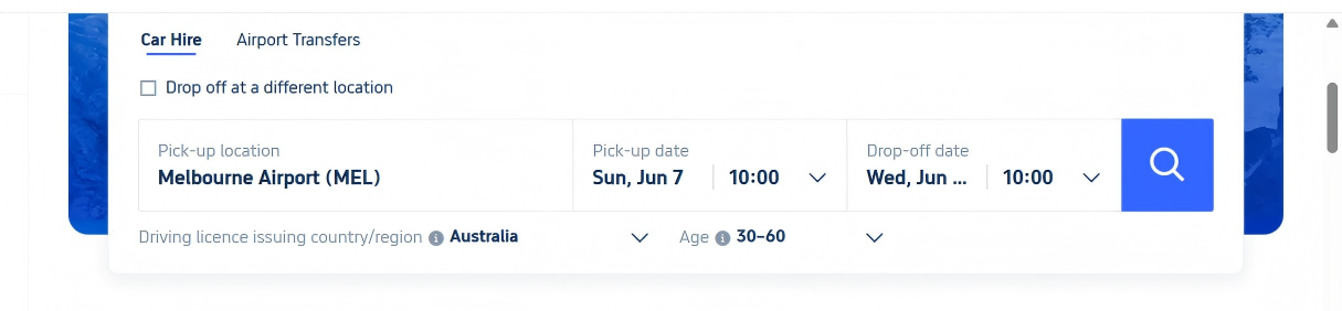 Enter Your Rental Details