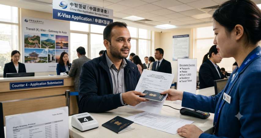 China K Visa Features
