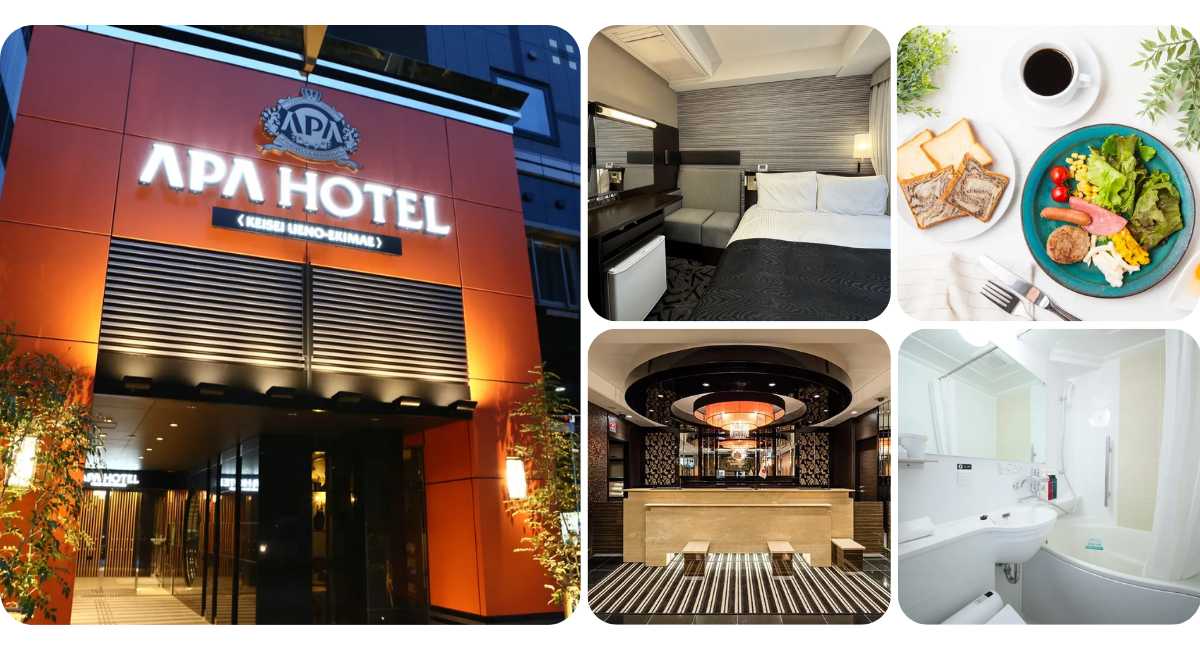 1. APA Hotel (Keisei Ueno Ekimae)