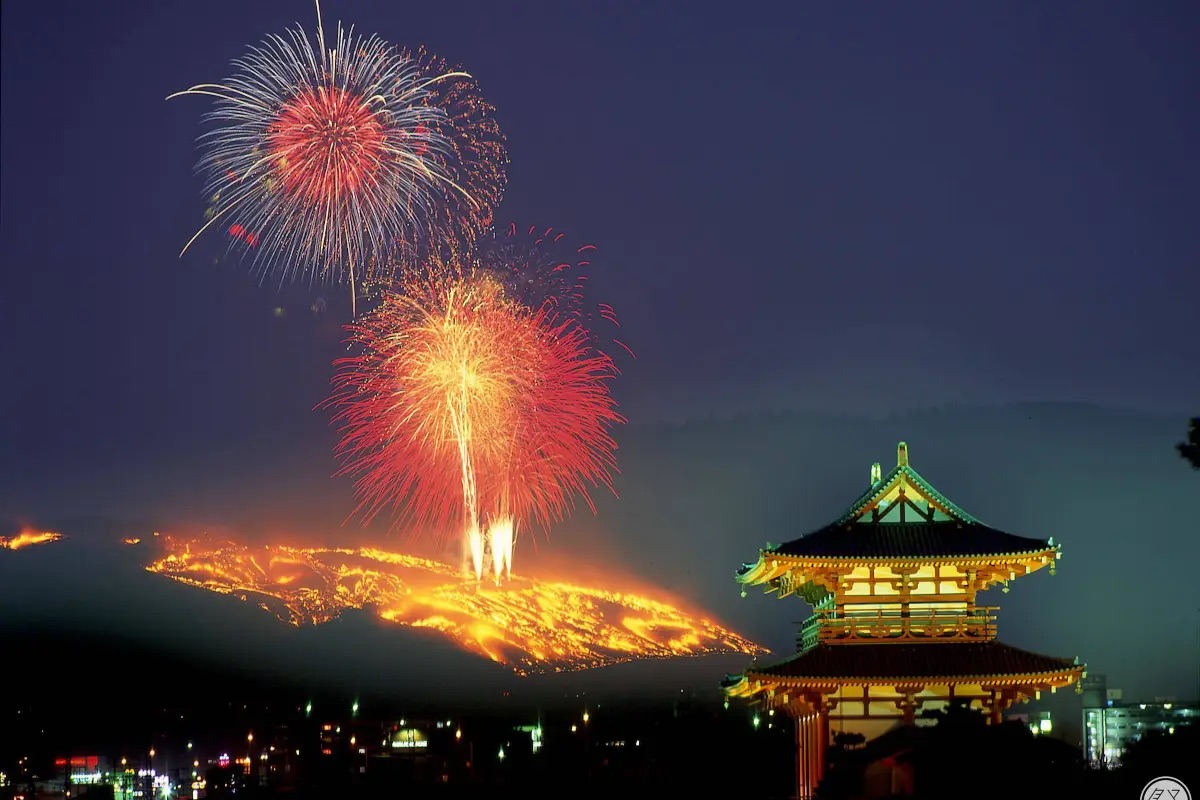 日本冬季祭典 #12｜若草山燒山祭
