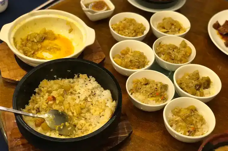 ปูขนราดข้าว