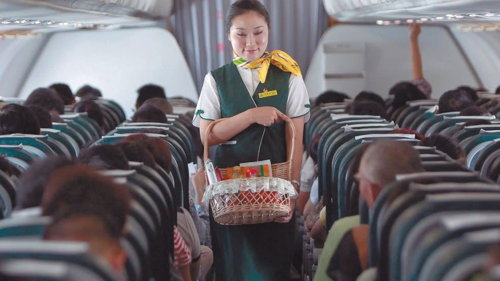 การบริการบน Spring Airlines