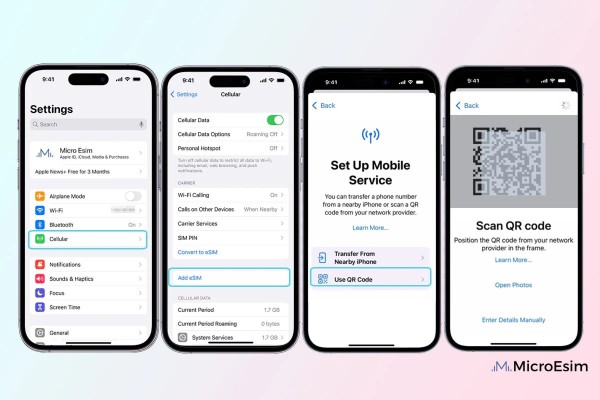 해외여행 유심, 이심 사용법