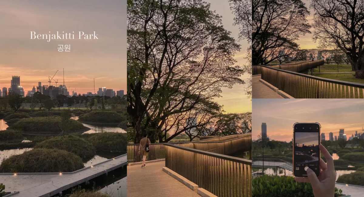 Skywalk สวนเบญจกิติ