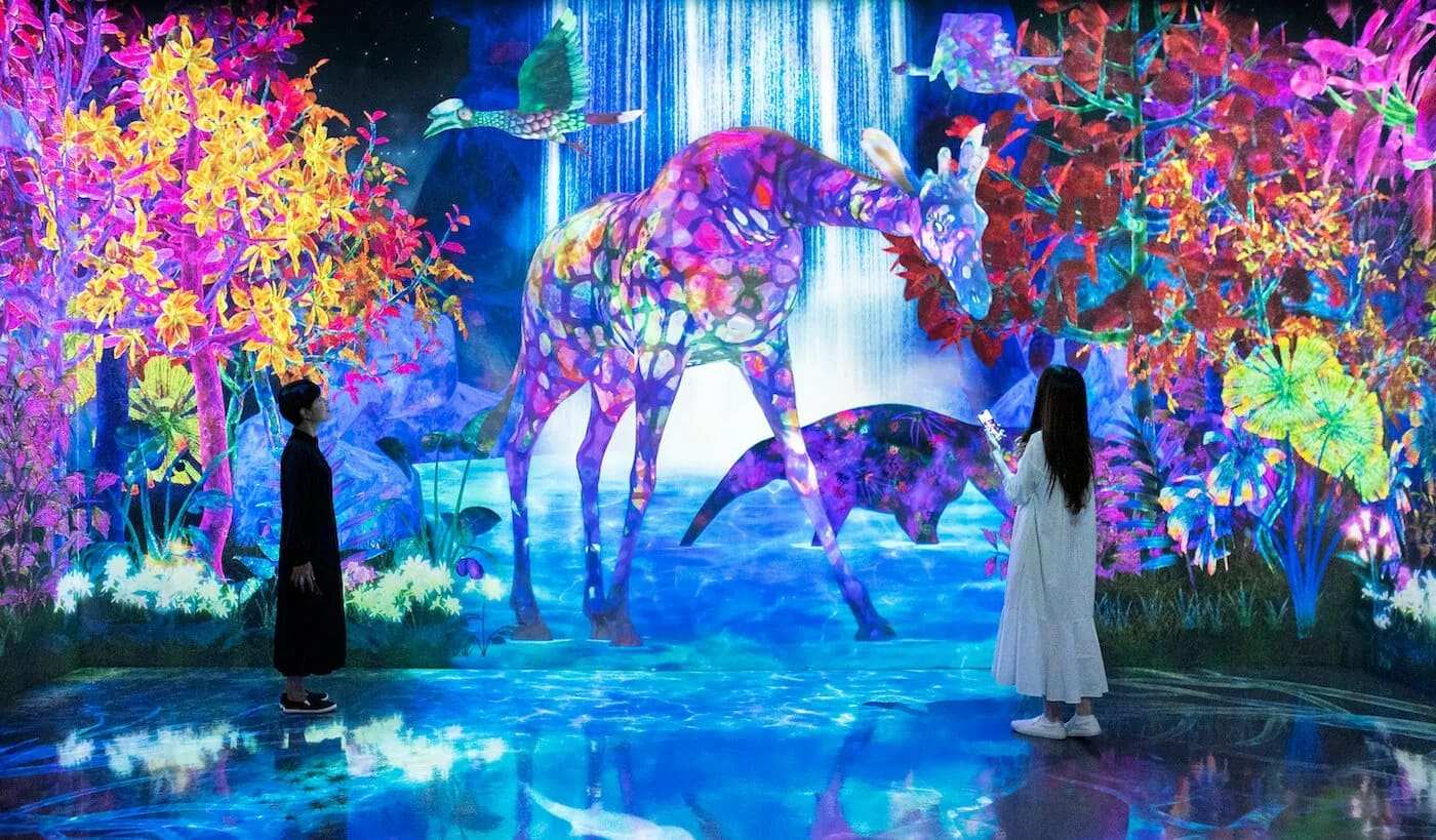 후쿠오카 텐진 놀거리, teamLab 포레스트 후쿠오카