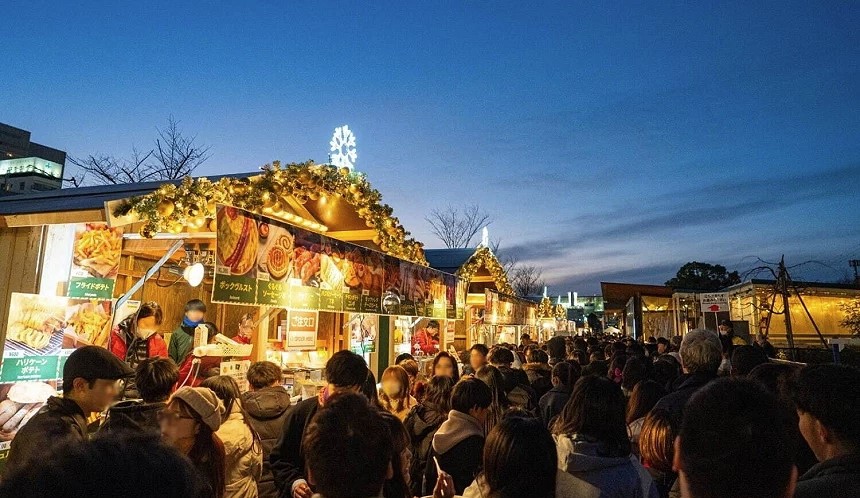 天王寺公園「 聖誕市集 in 大阪 」