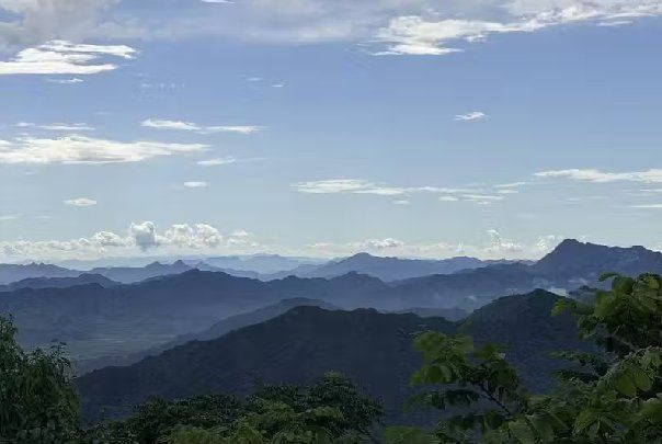 Mountain views from the Great Wall