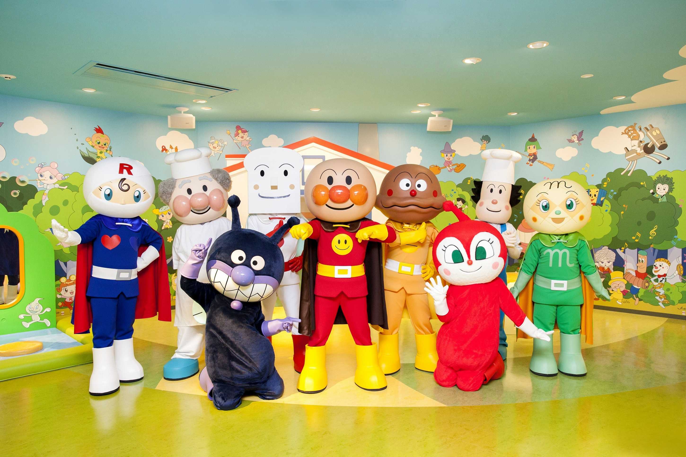 日本唯一麵包超人主題館，親子同樂的歡樂天地