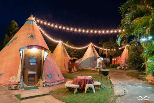 กระโจมอินเดียน (Indian Tents)