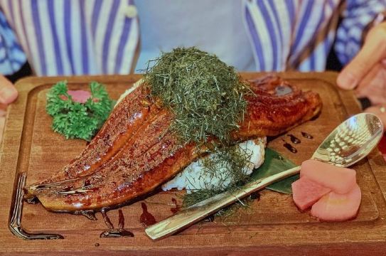 一本火燒鰻魚丼