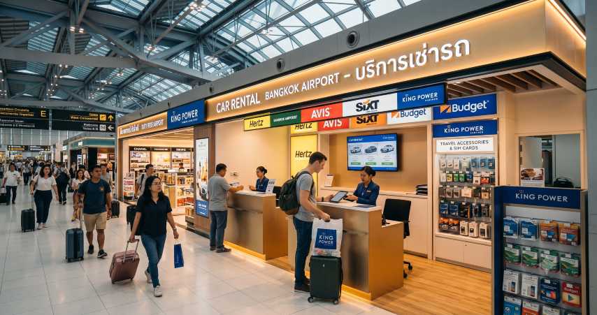Car Rentals at Bangkok Suvarnabhumi Airport