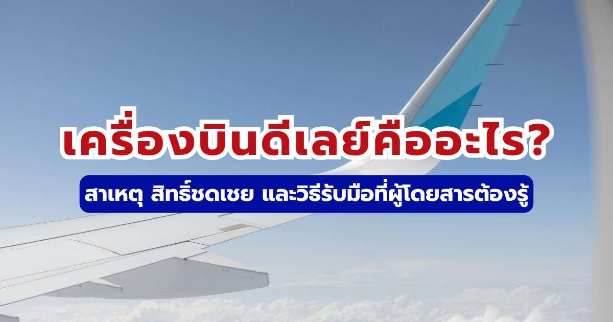 เครื่องบินดีเลย์ คืออะไร?