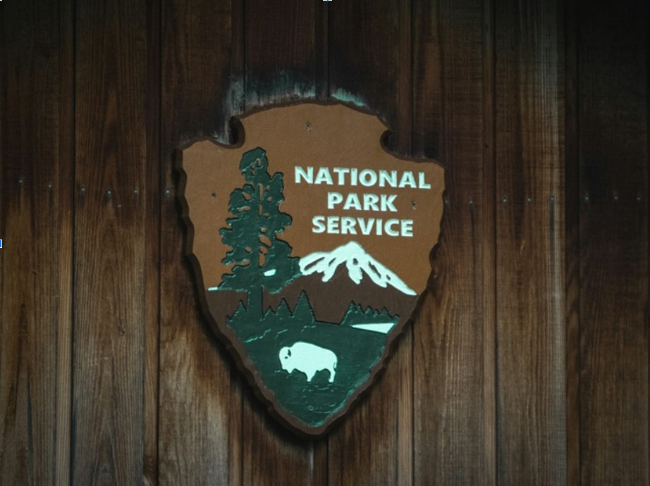 USA National Park Sign