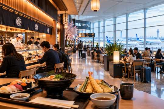 Dining at Haneda vs Narita