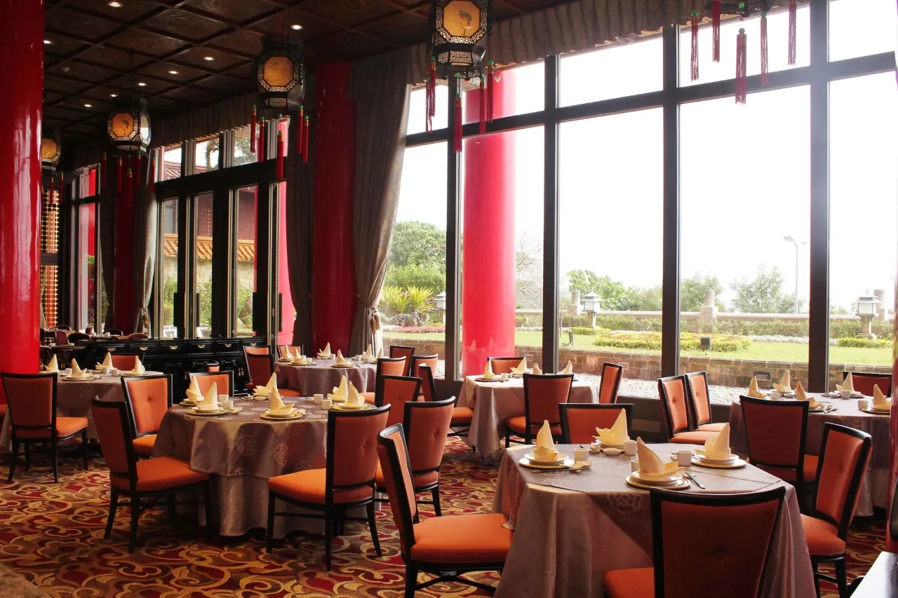 ห้องอาหารในโรงแรม The Grand Hotel