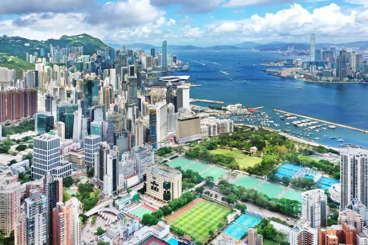 銅鑼灣愛麗舍酒店高層景觀