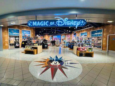 Magic of Disney store inside Orlando International Airport