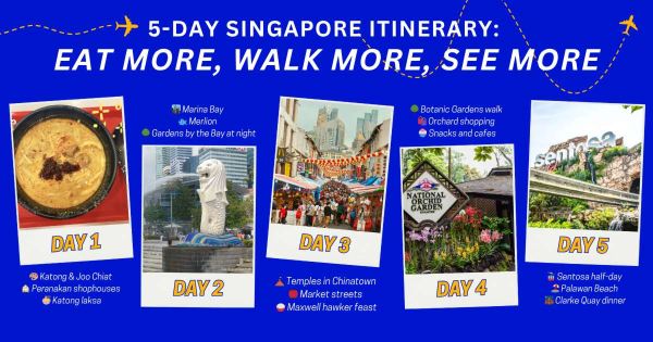 5-Day Singapore Itinerary