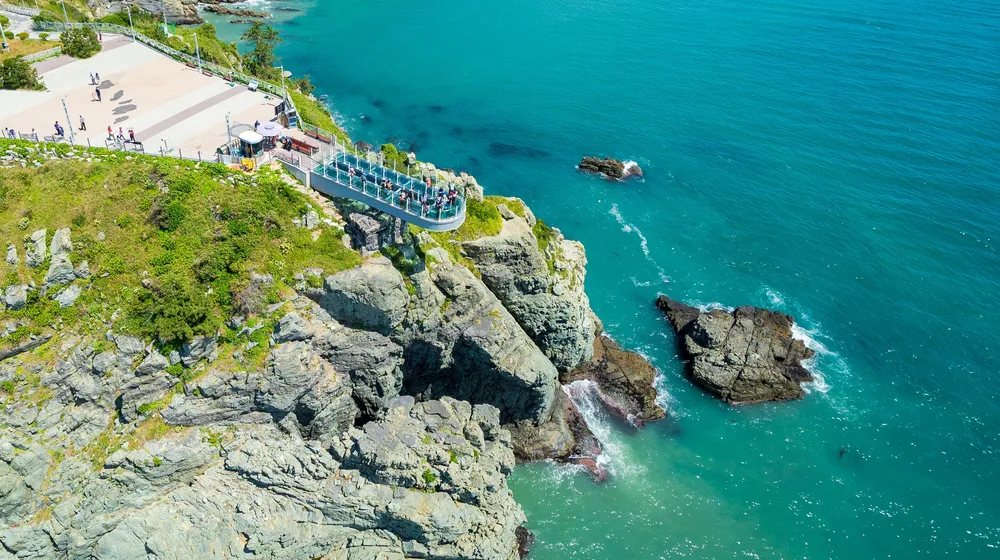 KTX 釜山站 五六島天空步道